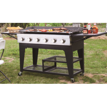 2/4/6/8 Brenner Heavy Duty Outdoor Luxus Gas Griddle BBQ Grill